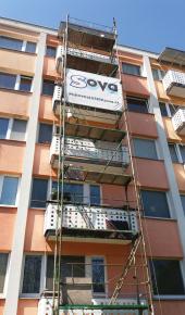 Obr�zek - Oprava balkonů - průběh prací