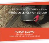 Obrzek - Akce - Drcený polystyden SOVA